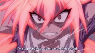 Medaka Box めだかボックス  War God Medaka Vs Unzen 720p Eng Subs [upl. by Ajad]