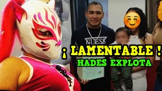 ¡LAMENTABLE HIJO DEL VIKINGO SE CASA Y LUCHADORA HADES LO EXHIBE COMO quotPADRE 1RR3SPONSABLEquot [upl. by Curhan]