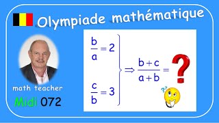 Olympiade mathématique 2024 Midi 072 [upl. by Barthel830]