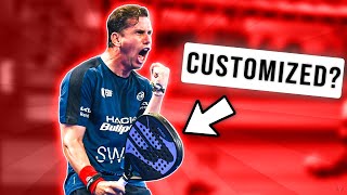 PRO PLAYERS USE CUSTOMIZED PADEL RACKETS PADEL MYTHS  the4Set [upl. by Eesac]