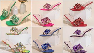 Exclusive Footwear design collection ❤️ Most beautiful heels 👠 Chappal sandals design collection ❤️ [upl. by Pardoes]