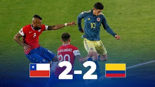 Eliminatorias  Chile vs Colombia  Fecha 2 [upl. by Ave]