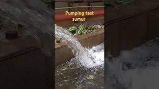 sumurbor pumpingtest [upl. by Ramey]