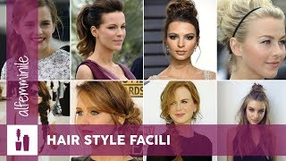 7 ACCONCIATURE DEL LUNEDÌ veloci e fashion [upl. by Tanberg744]