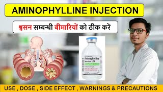 aminophylline injection in hindi  aminophylline inj 10ml  aminarc injection [upl. by Purdum308]