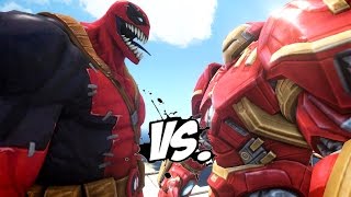 HULKBUSTER VS VENOMPOOL  EPIC BATTLE [upl. by Eniamor]