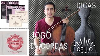 Qual Cordas Usar Dicas de jogo de cordas Melhor custo benefício para Cello [upl. by Rehpotsihrc]