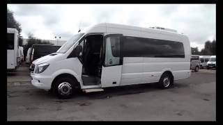 2016 New Mercedes Sprinter 20 Seater Travel 45 Minibus [upl. by Hairaza]