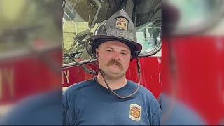 25yearold fallen firefighter grieved by Maryland community [upl. by Saxon774]