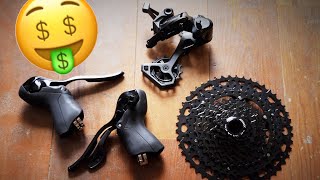 The BEST BUDGET Gravel Groupset Microshift Advent X [upl. by Dihsar661]