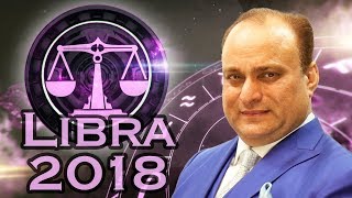 Libra Horoscope  Libra Yearly Horoscope for 2018 In Hindi [upl. by Arleyne]