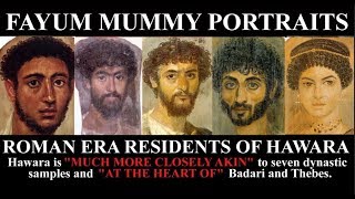 Fayum Mummy Portraits GREEKS OR EGYPTIANS [upl. by Weld]