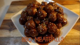 Grape Jelly Barbecue Meatballs  CROCKPOT RECPIES [upl. by Barina]