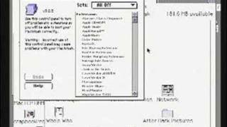 gp2x  Apple Macintosh MacOS 753 via b2x basilisk2 v200603 [upl. by Yerfoeg]