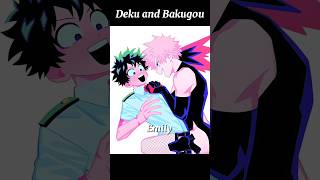 Deku n Bakugou😂❤️anime mha bnha myheroacademia deku bakugou bakudeku fyp memes shorts [upl. by Nneb172]