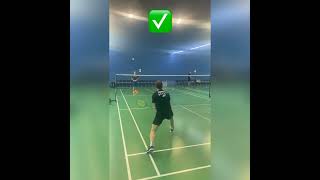 How to drop shot in badminton learn it  shorts badminton [upl. by Purdum]