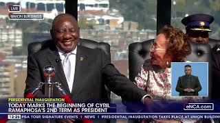 Presidential Inauguration  Ramaphosa signs swearing in certificate [upl. by Lamori117]