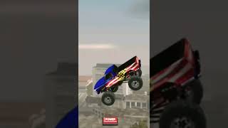 Monster Car Flying in GTA San Andreas Pt01 gtasanandreas shortfeed [upl. by Benedick]