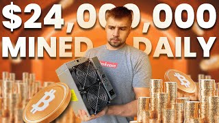 24 MILLION DOLLARS of NEW COINS are Mined Daily [upl. by Napier861]