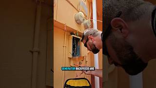 Replacing 100 amp main breaker and removing wire on illegal generator backfeed outlet Raphael Simon [upl. by Apicella]