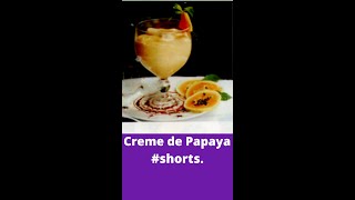 Creme de papaya com licor de cassis shorts [upl. by Alyl68]