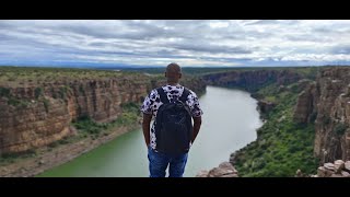 Trekking at gandikota  gandikota grand canyon solo traveller [upl. by Gilletta253]