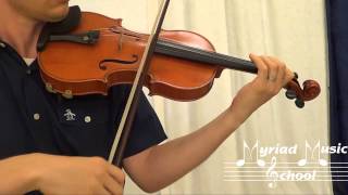 Suzuki Violin Book 3  Number 7  Bourree [upl. by Glorianna]