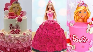 barbie doll cake desings । latest doll cake decorating ideas । birthday cake desings for girls [upl. by Loggia707]