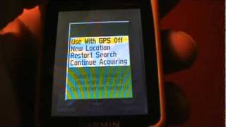 How to Enter Tracks into the Garmin Etrex [upl. by Atina926]