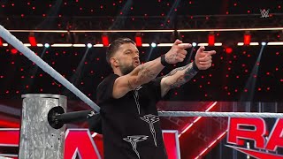 Finn Balor attacks Gunther and Damian Priest  WWE RAW 1292024 [upl. by Aneekas]