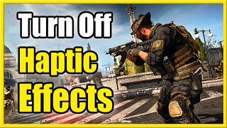 How to Turn Off Trigger Effects amp Vibrations on Controller in Warzone 2 Easy Settings [upl. by Leihcar]