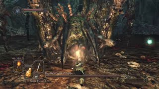 DARK SOULS II Scholar of the First Sin  The Dukes Dear Freja Boss Fight SL1 No Leveling Up [upl. by Sad187]