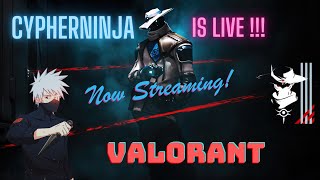 🔴 CypherNinja Plays Valorant India  sangharsh aur vijay  Road to 100 Subs  Rank Id Discord [upl. by Sugden600]