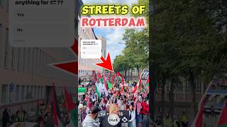 Streets of Rotterdam 🇬🇧 trending protest shorts [upl. by Allmon432]