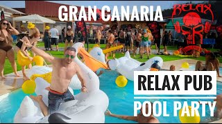 Gran Canaria Pool Party Fiesta Relax Pub Rock Party [upl. by Getraer68]