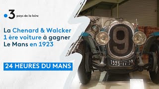 La Chenard et Walcker  première voiture victorieuse aux 24 heures du Mans en 1923 [upl. by Llewxam]