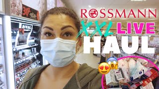 XXL Rossmann Live Haul 😍  Über 300 Euro CIAO KAKAO 😩 [upl. by Orpah792]