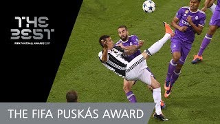 Mario MANDZUKIC GOAL  FIFA PUSKAS AWARD 2017 NOMINEE [upl. by Annagroeg]