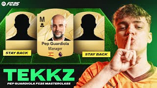 FC PRO PEP GUARDIOLA CUSTOM TACTICS  FC 25 Masterclass by Tekkz [upl. by Ashil]