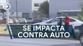 Tráiler se impacta contra automóvil en Gómez Palacio [upl. by Etteniuqna]