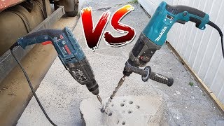 Bosch GBH 224D VS Makita HR2470  Combate De Marteletes 800 WATTS [upl. by Agemo]