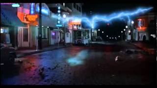 Back To The Future II 1989  Ending Scene Clocktower Scene 2 [upl. by Ruford]