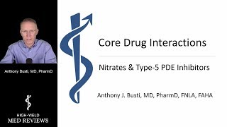 Drug Interactions  Nitrates amp PDE5 Inhibitors  by Dr Busti [upl. by Maharva877]