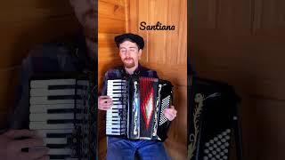 “Santiana” Sea Shanty on Accordion ⚓️ [upl. by Gluck863]