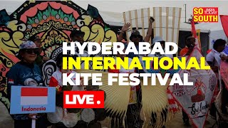 Hyderabad International Kite Festival 2024  LIVE [upl. by Ganny993]