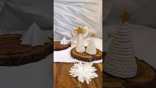 Schnell amp Einfach DIY Tannenbaum aus Klopapierrolle Weihnachtsdeko [upl. by Cordey]