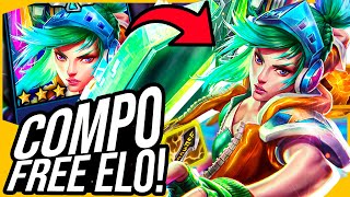 😲 NUEVA COMP FACIL de RIVEN 3 ESTELLAS es ELO GRATIS en TFT Set 10 [upl. by Adidnac]