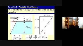 Exercice 1 Statique des Fluides Poussée dArchimède [upl. by Cavanaugh]