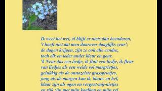 Bert Decorte  Gedicht Een lied der blijdschap [upl. by Girovard965]