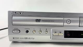 Sony SLVD500P DVD VCR Combo Cassette Recorder [upl. by Ainwat367]